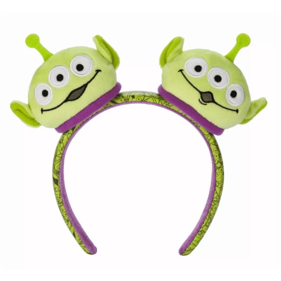 Disney Parks Toy Story Alien Plush Ear Headband New With Tag