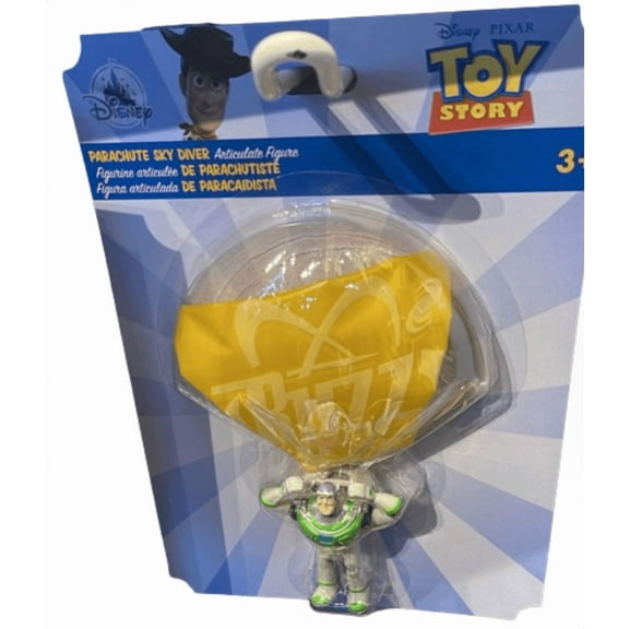 Disney Parks Toy Story Buzz Parachute Sky Diver Articulate Figure New With Tag