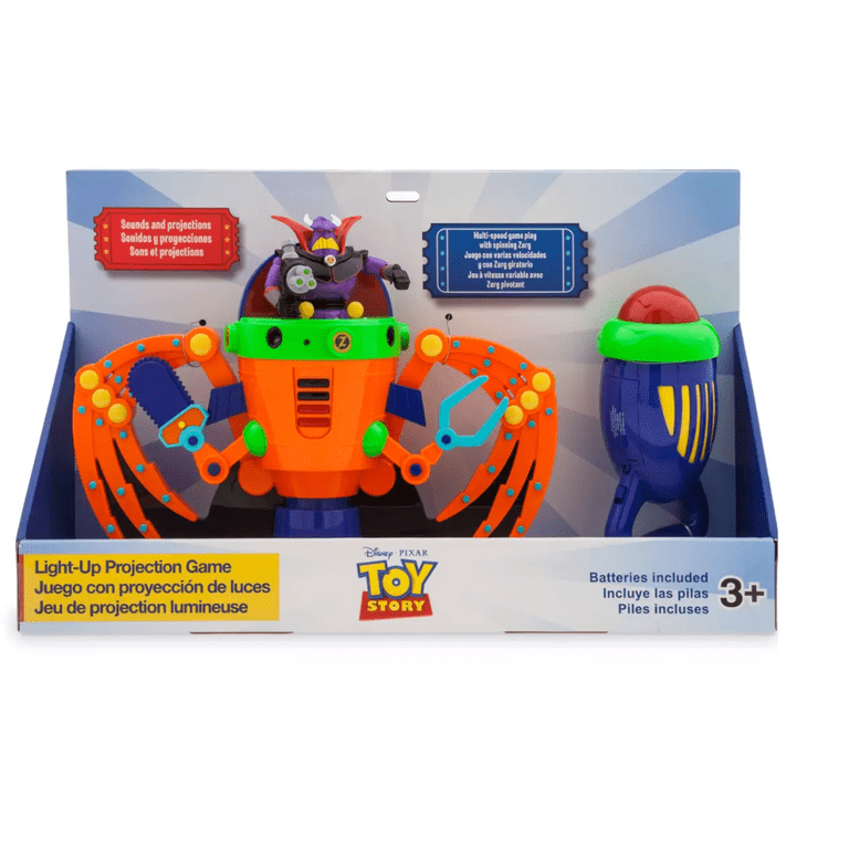 Disney Parks Toy Story Emperor Zurg Light-Up Projection Game New