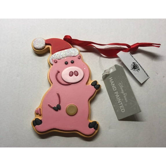Disney Parks Toy Story Hamm Santa Hat Christmas Ornament New With Tag