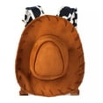 thumbnail image 1 of Disney Parks Toy Story Sheriff Woody Cowboy Hat Backpack New with Tag, 1 of 3