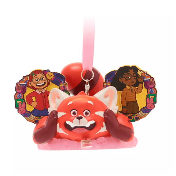 Disney Parks Turning Red Panda Mei Ear Hat Christmas Ornament New with Tag