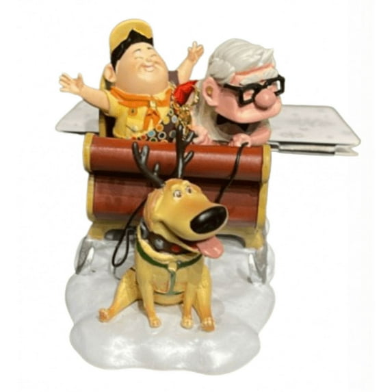 Disney Parks UP Stocking Carl Dug Sketchbook Christmas Ornament New With Tag