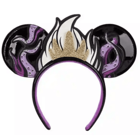 Disney Parks Villains Halloween 2025 Ursula Mouse Ear Headband New With Tag