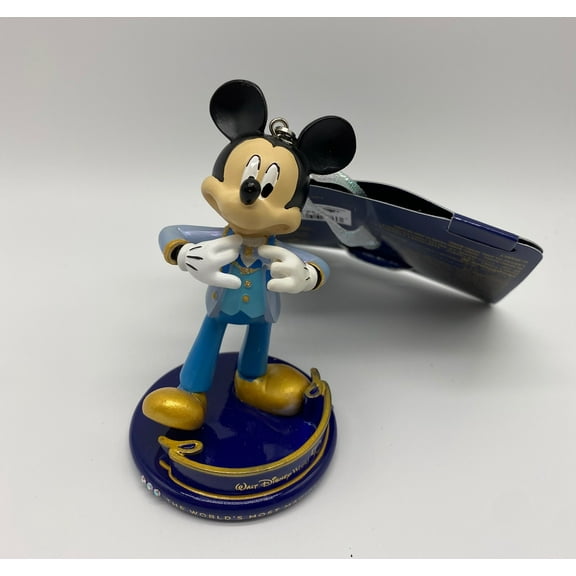 Disney Parks WDW 50th Magical Celebration Mickey Christmas Ornament New with Tag