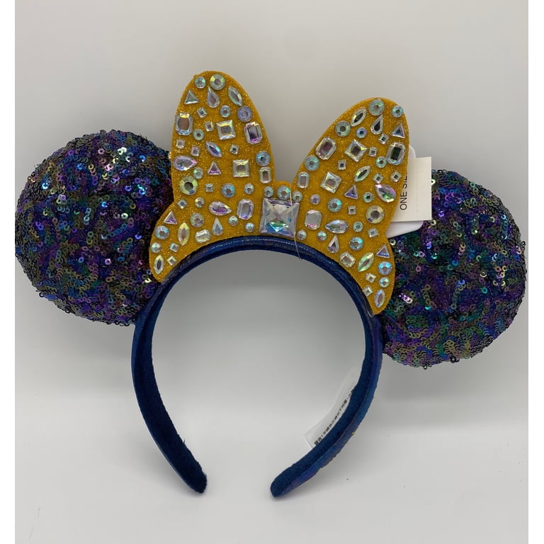 Disney Parks WDW 50th Magical Celebration Minnie Gold Bow  display picture 2
