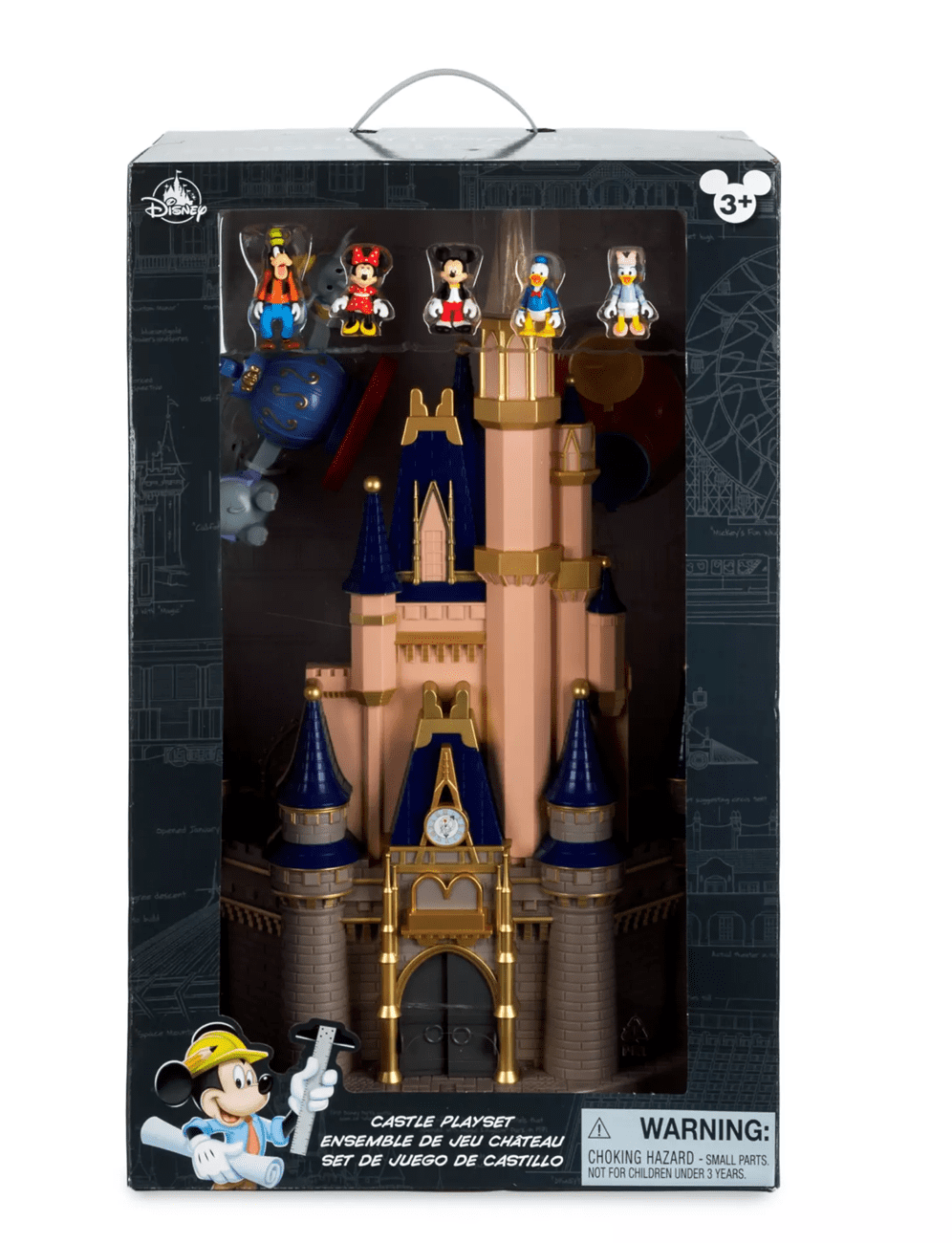 ディズニーストア ディズニーキャッスル Disney Parks WDW Cinderella Castle Dollhouse Playset with