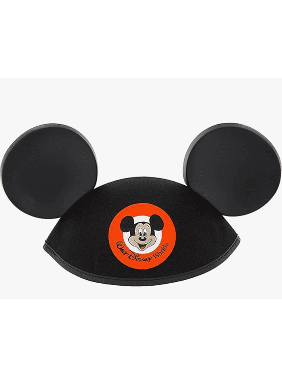Parks WDW Classic Mouseketeer Black Patch Ears Hat New with Tag
