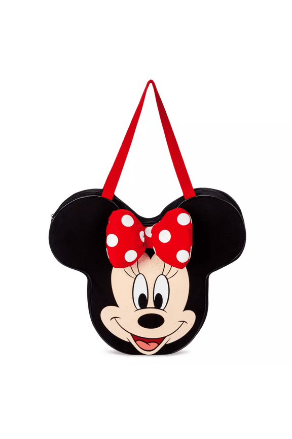 Parks WDW Minnie Mouse Face Tote Bag New with Tags