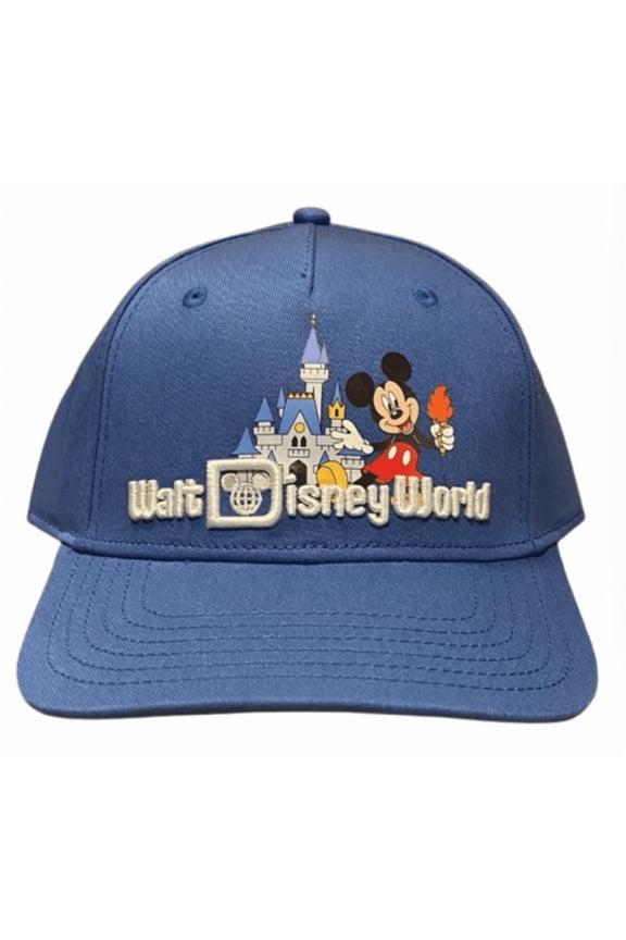 Parks WDW Play in the Park Mickey Mouse Castle Baseball Cap Hat New w Tag