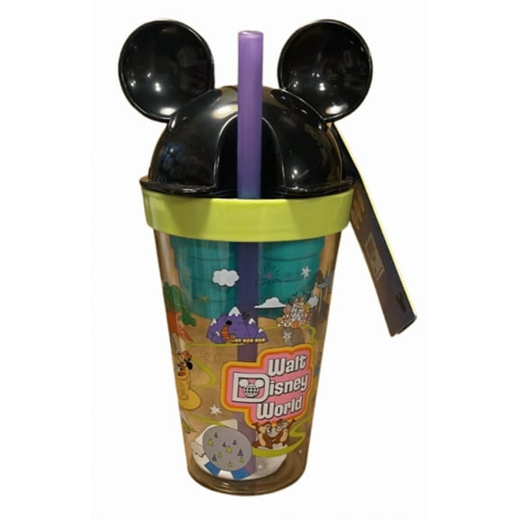 Disney Parks WDW Play in the Park Mickey Tumbler and Snack Cup New With Tag
