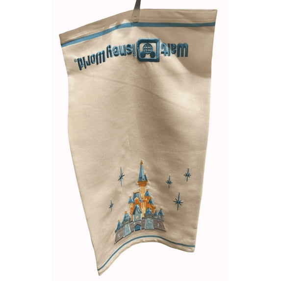 Disney Parks Walt Disney World Castle Kitchen Towel Set New with Tag
