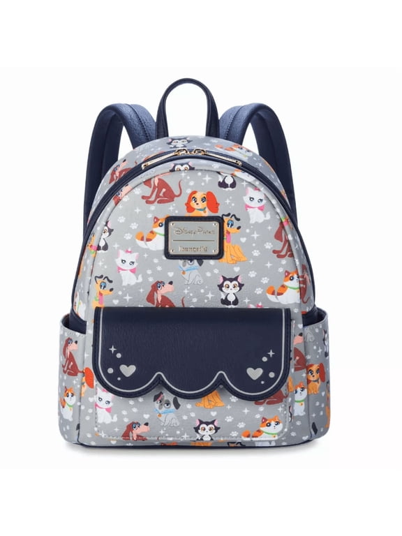 Parks Pets Cats and Dogs Loungefly Mini Backpack New with Tag