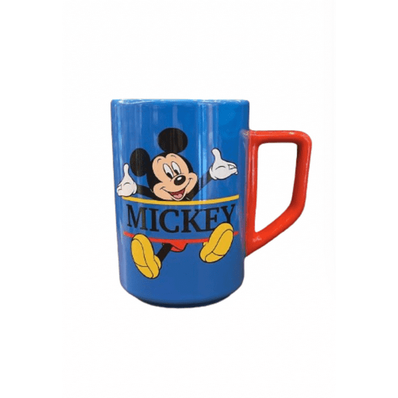 Disney Parks Walt Disney World Mickey Blue Ceramic Coffee Mug New