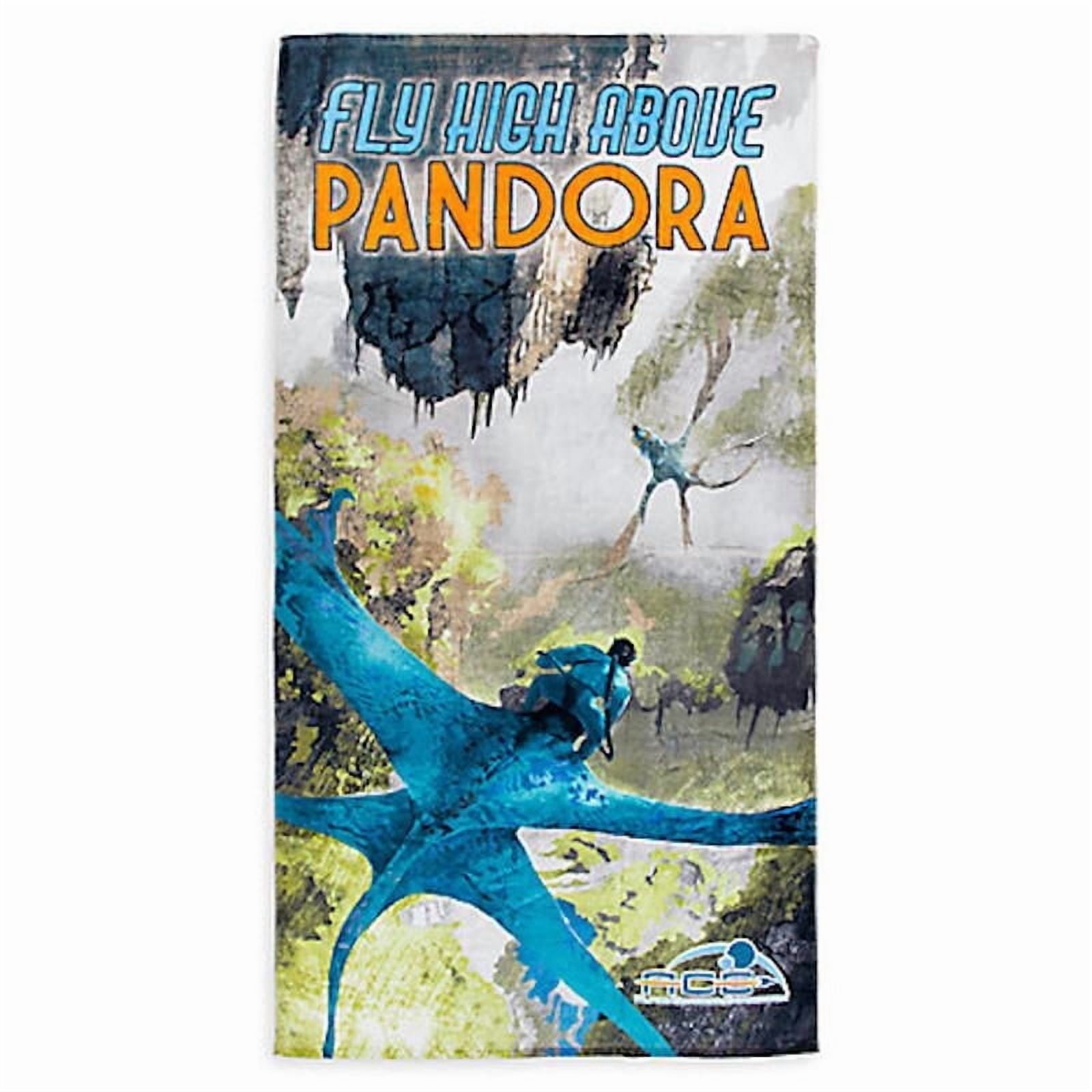 Disney Parks Walt Disney World Pandora The World of Avatar Beach Towel New