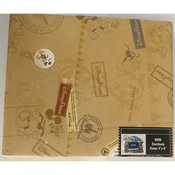 Disney Parks Walt Disney World Storybook Photo Frame Picture New With Box