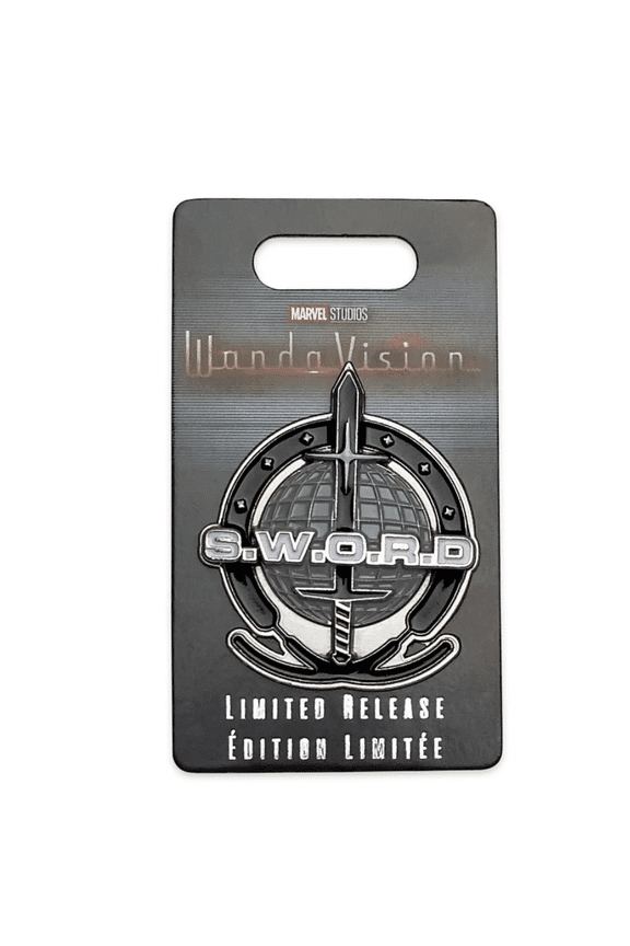 Parks WandaVision S.W.O.R.D. Logo Limited Release Pin New with Card