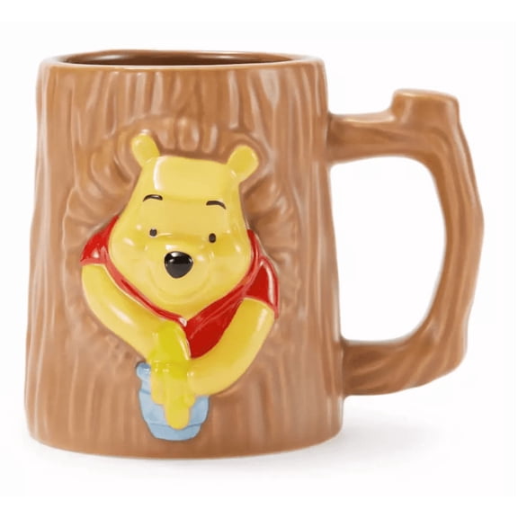 Disney Parks Winnie the Pooh Coffee Mug Honey Tree 60th New With Tag