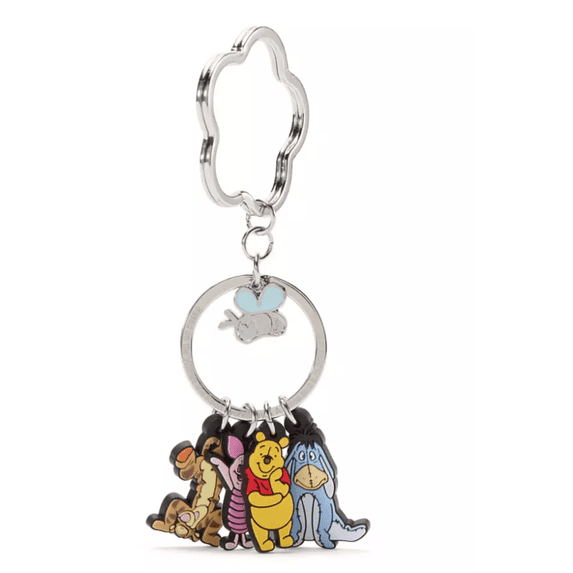 Disney Parks Winnie the Pooh and Pals Vinyl Keychain New with Tag