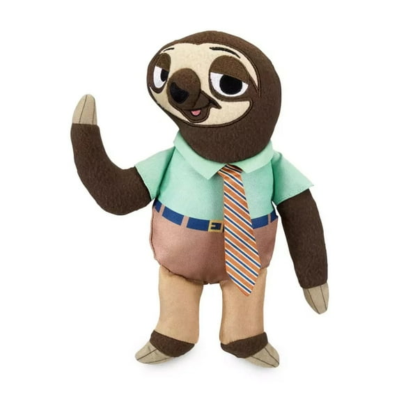 Disney Parks Zootopia Flash Sloth 10 1/2 Inches Plush