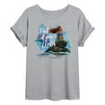 thumbnail image 1 of Disney - Part Of Your World - Juniors Ideal Flowy Muscle T-Shirt, 1 of 5