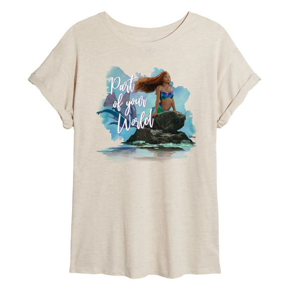 Disney - Part Of Your World - Women's Oversized T-Shirt