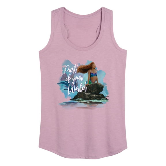 Disney - Part Of Your World - Ladies Racerback Tank