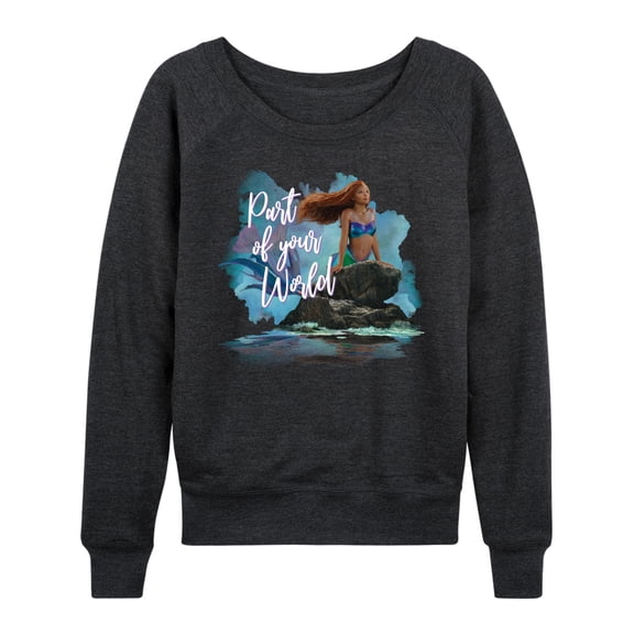 Disney - Part Of Your World - Women's Lightweight French Terry Long Sleeve Shirt