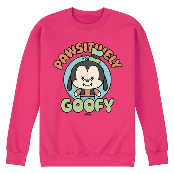 Disney - Pawsitively Goofy - Men's Crew Neck Fleece Pullover