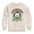 thumbnail image 1 of Disney - Pawsitively Goofy - Toddler & Youth Crewneck Fleece Sweatshirt, 1 of 4