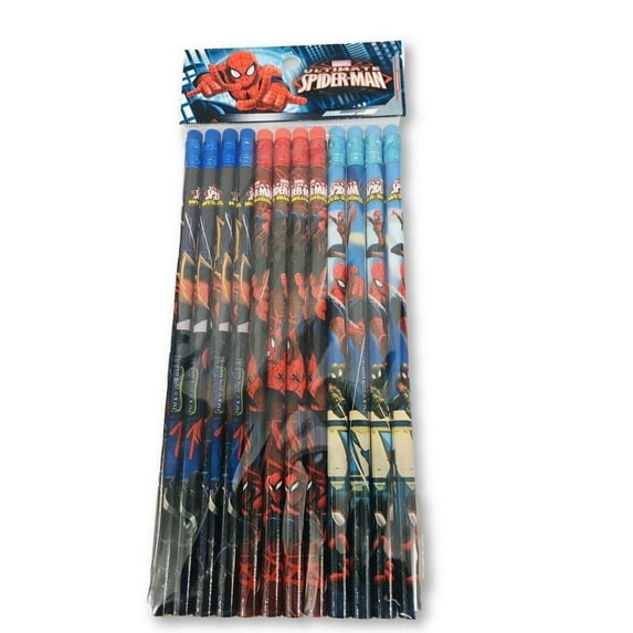 Disney Pencils Spider Man 12ct Wooden Ultimate Spiderman Multicolor
