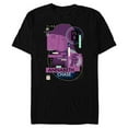 thumbnail image 1 of Disney Percy Jackson Annabeth Chase Athena Greek Vase Style - Short Sleeve Blended T-Shirt for Adults - Customized-Black, 1 of 5