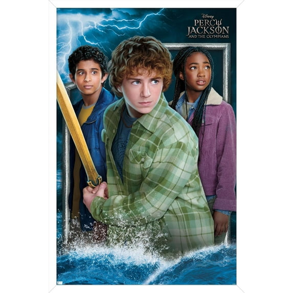 Disney Percy Jackson and The Olympians - Trio Wall Poster, 22.375" x 34" Framed