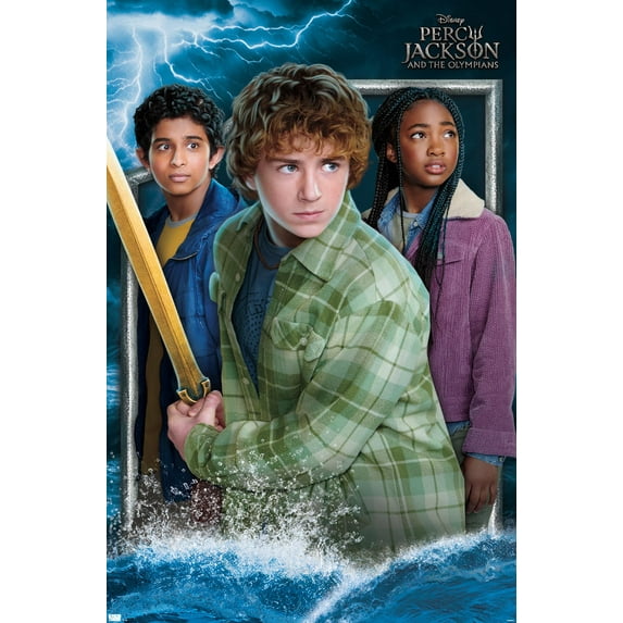 Disney Percy Jackson and The Olympians - Trio Wall Poster, 14.725" x 22.375"