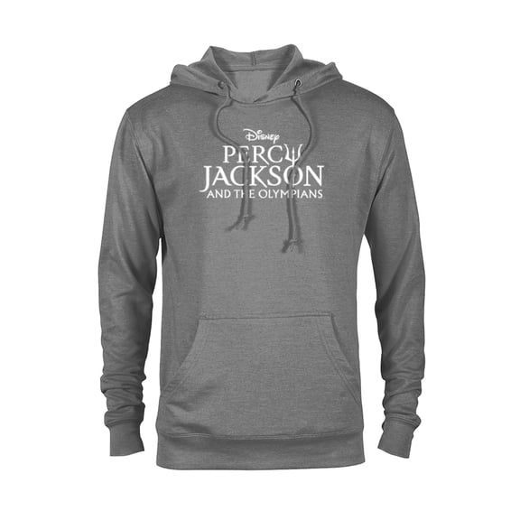 Disney Percy Jackson and the Olympians Series Title Logo - Pullover Hoodie for Adults - Customized-Athletic Heather