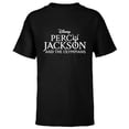 thumbnail image 1 of Disney Percy Jackson and the Olympians Series Title Logo - Short Sleeve T-Shirt for Kids - Customized-Black, 1 of 5