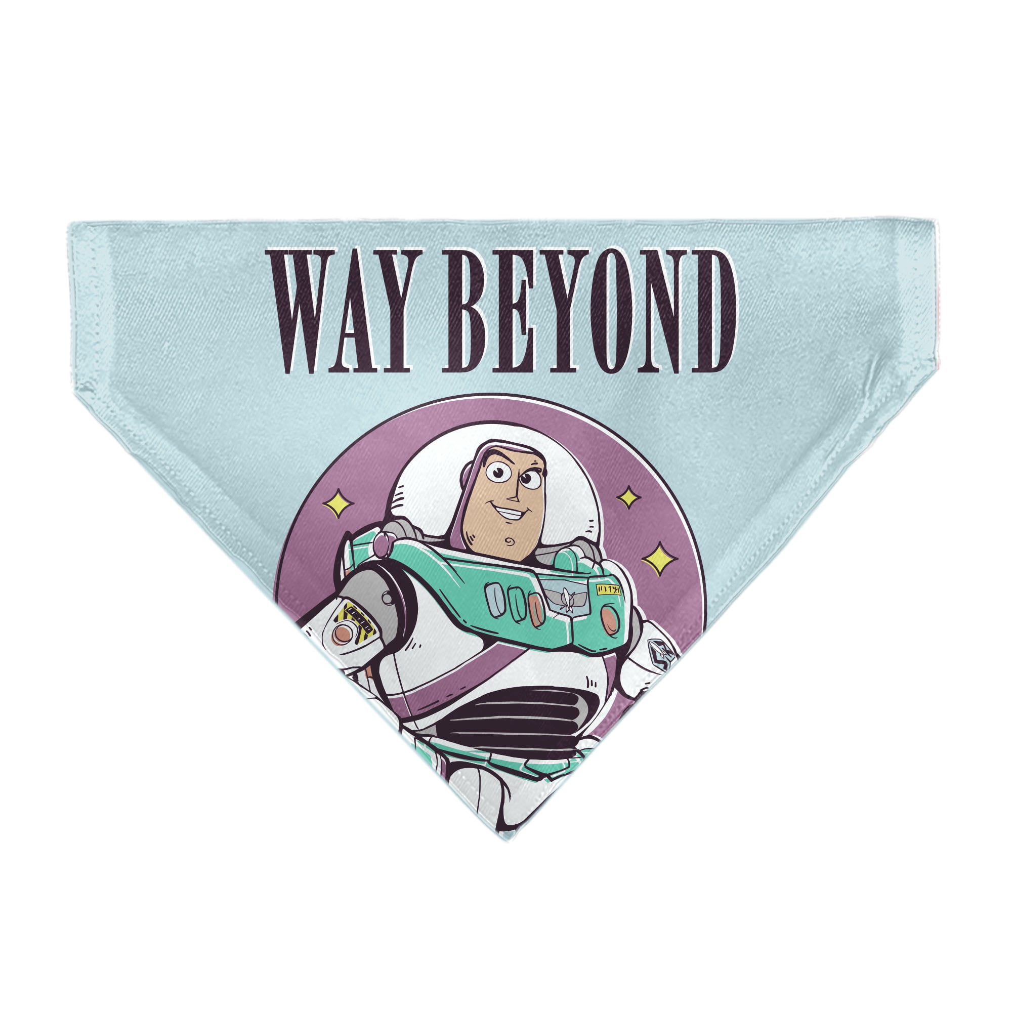 Disney Pet Bandana Toy Story Buzz Lightyear Way Beyond Pose Light Blue ...