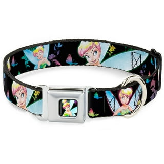 Buckle-Down Seatbelt Dog Collar - Candy Hearts Pattern 1 Inch Wide For 11-17 Inch Neck