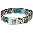 thumbnail image 1 of Disney Pet Collar, Dog Collar Metal Seatbelt Buckle, Mickey Minnie Yodelberg Scenes, 9.5 to 13 Inches 1.0 Inch Wide, 1 of 9