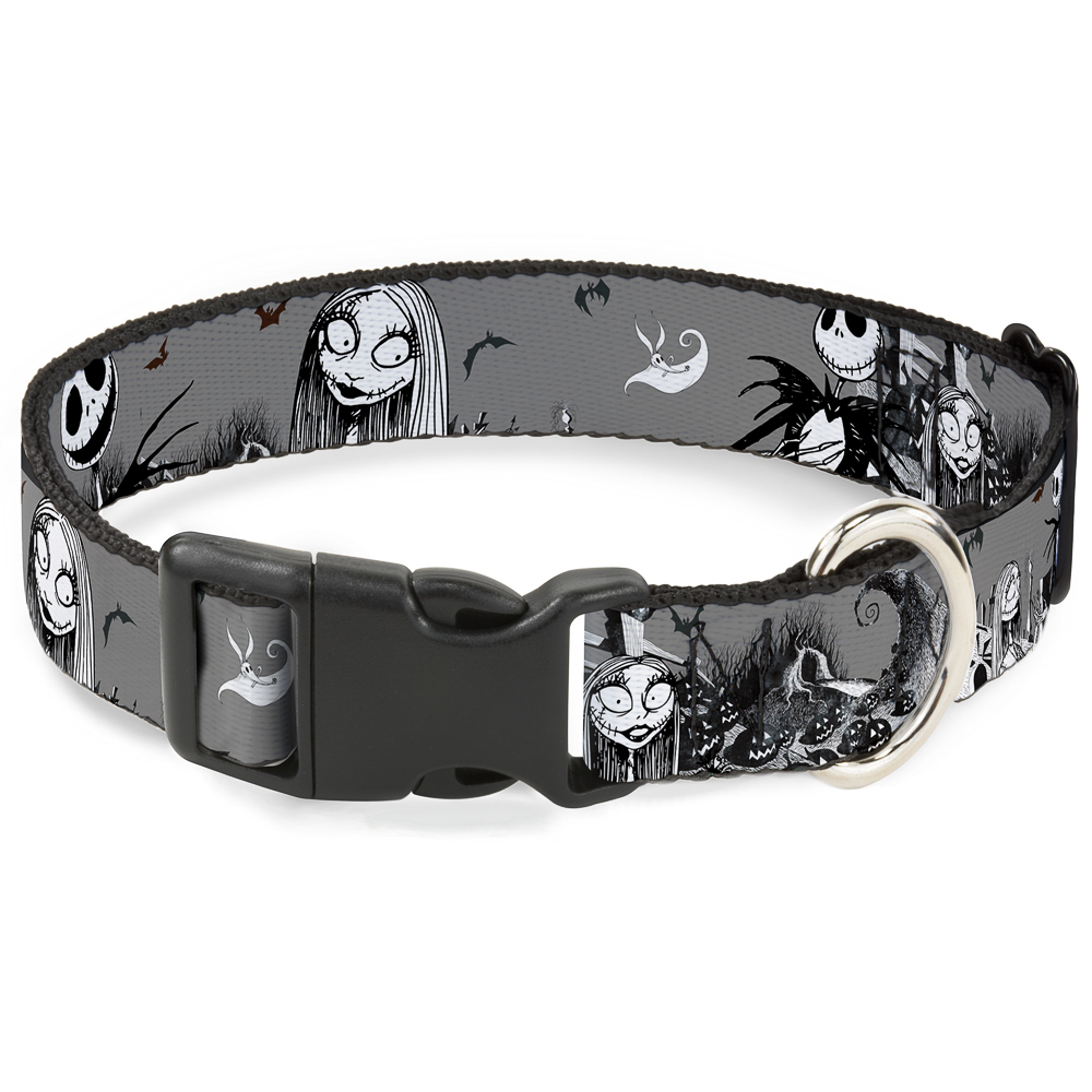 Nightmare Before Christmas Licensed Cemetery Belt By Buckle-Down – Seatbelt Style, Adjustable 24-42, Unisex