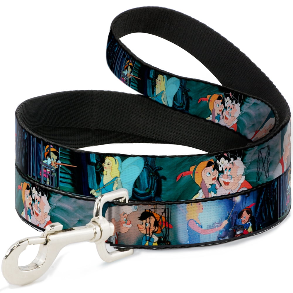 Disney Pet Leash, Dog Leash, Pinocchio Jiminy Cricket Workshop Tools, 4 Feet Long 1.0 Inch Wide