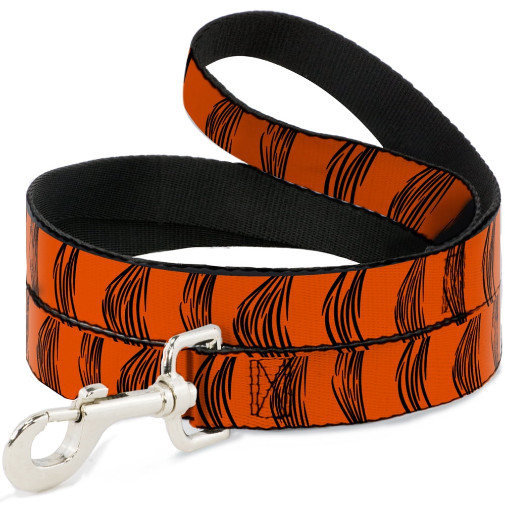 Disney Pet Leash, Dog Leash, Tigger Stripes Orange Black, 4 Feet Long 1.0 Inch Wide