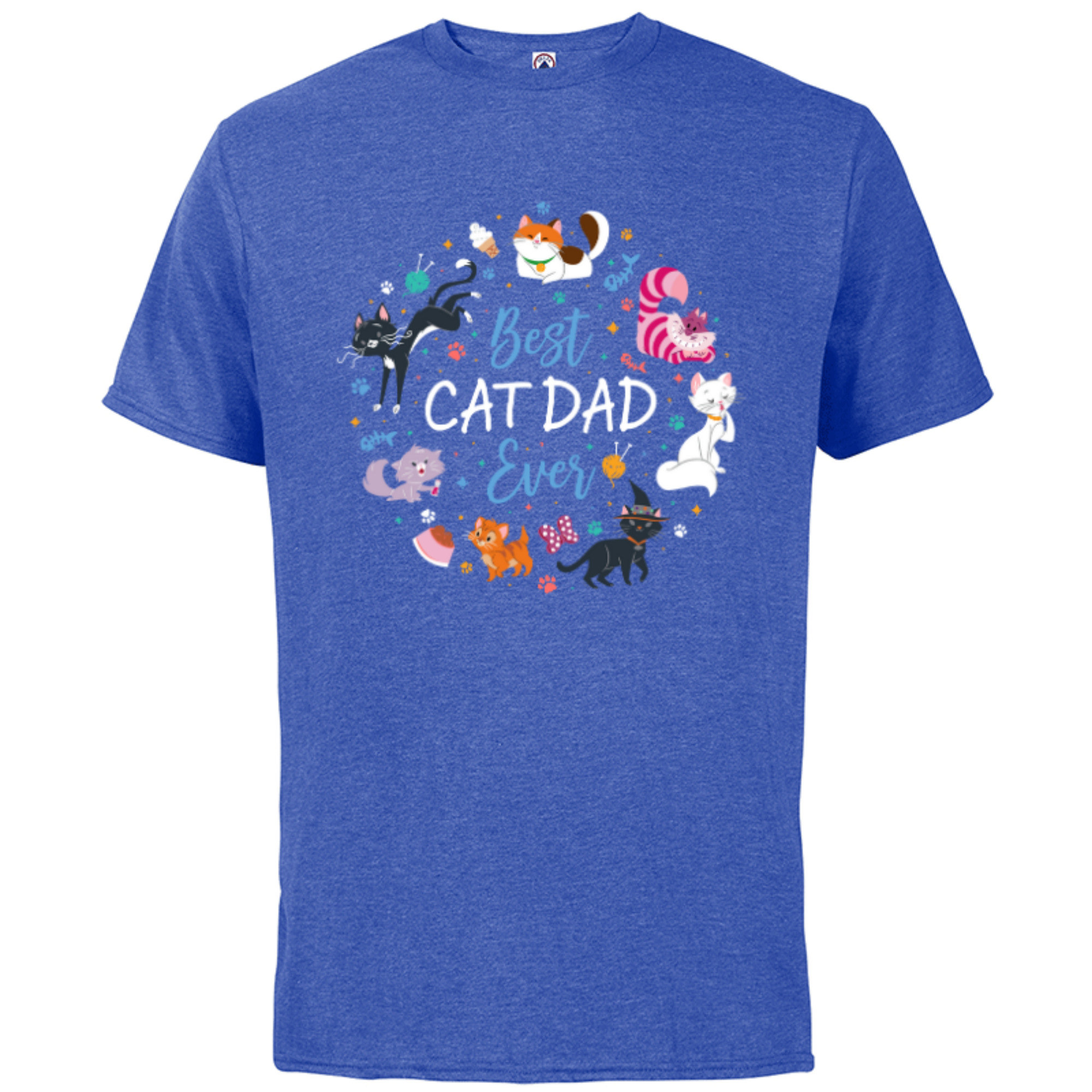Disney Pet Parent Father’s Day Disney Cats Best Cat Dad Ever Short