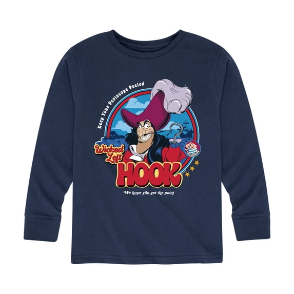 Disney - Peter Pan Boys' Long Sleeve Graphic T-Shirt