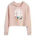 thumbnail image 1 of Disney - Peter Pan - Direct to Never Land - Juniors Cropped Pullover Hoodie, 1 of 5