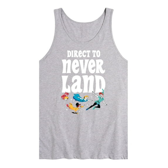 Disney - Peter Pan - Direct to Never Land - Men's Jersey Tank Top