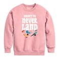 thumbnail image 1 of Disney - Peter Pan - Direct to Never Land - Toddler And Youth Crewneck Fleece Sweatshirt, 1 of 4