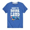 thumbnail image 1 of Disney - Peter Pan - Direct to Never Land - Toddler And Youth Short Sleeve Graphic T-Shirt, 1 of 5