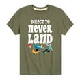thumbnail image 1 of Disney - Peter Pan - Direct to Never Land - Toddler And Youth Short Sleeve Graphic T-Shirt, 1 of 5