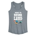 thumbnail image 1 of Disney - Peter Pan - Direct to Never Land - Women's Racerback Tank Top, 1 of 5